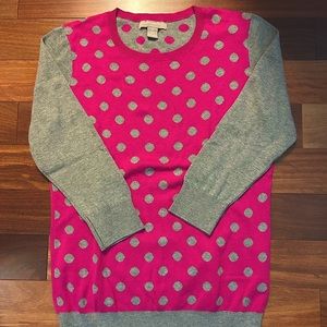 Banana Republic polka dot sweater